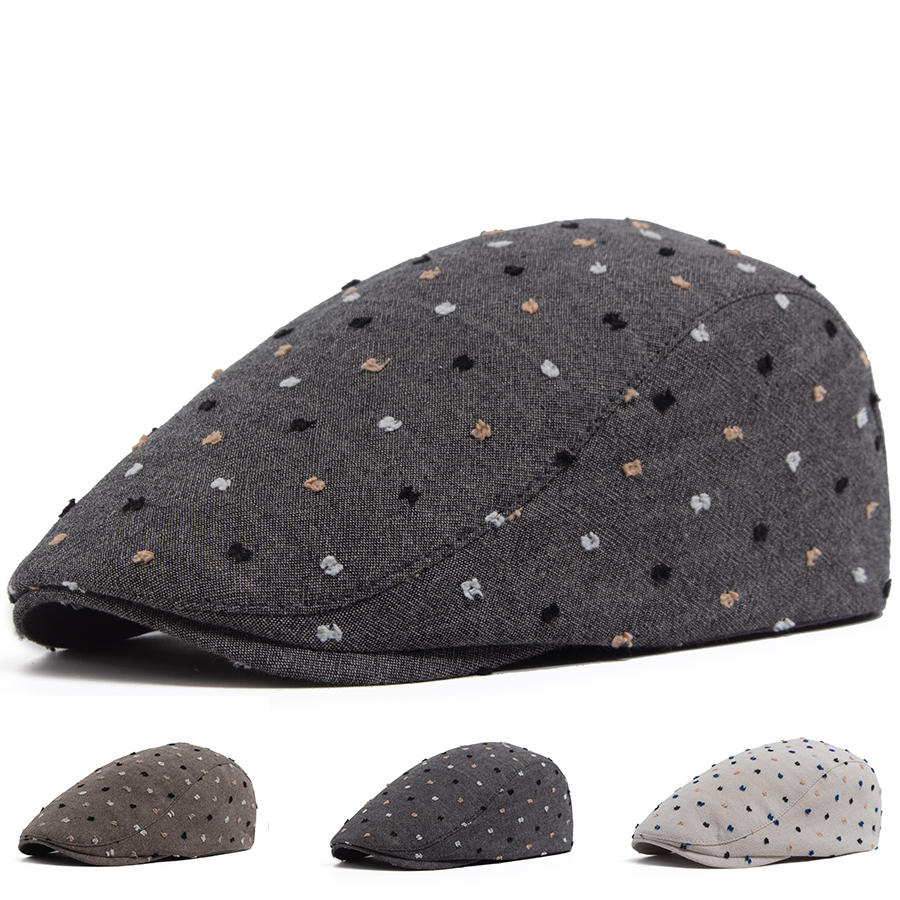 Wmoen Flat Cap With Polka Dot  - огляд і ціна Newsboy Cap Ivy