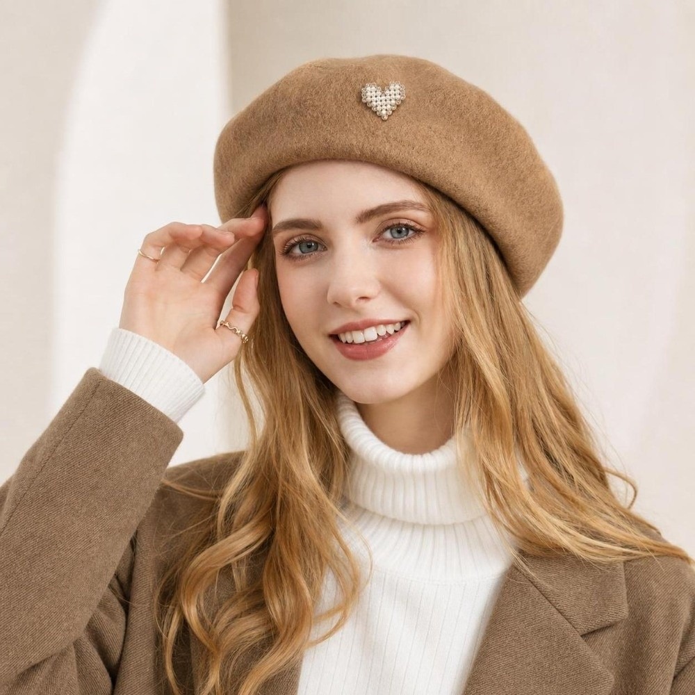 Fashion Warm Winter Wool Beret - огляд і ціна Beret French Wool