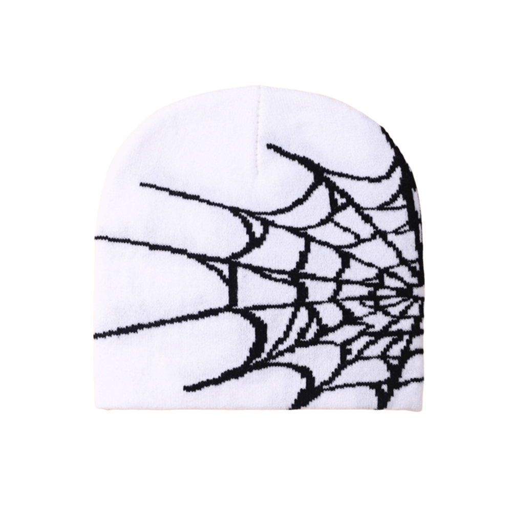 Hip-hop Soft Spider Web Patter - огляд і ціна Beanie Cuffed Knit