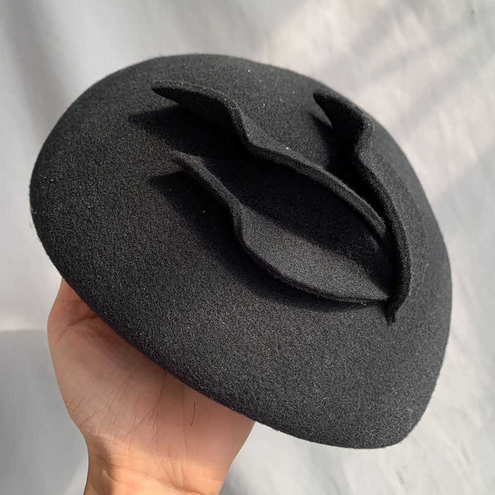 French Style Fascinator Hats T - огляд і ціна Beret French Wool